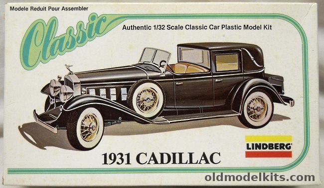 Lindberg 1/32 1931 Cadillac Town Car - (ex-Pyro), 6608 plastic model kit